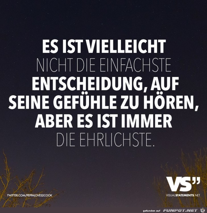 Auf Gefühle hören Auf Gefühle hören
