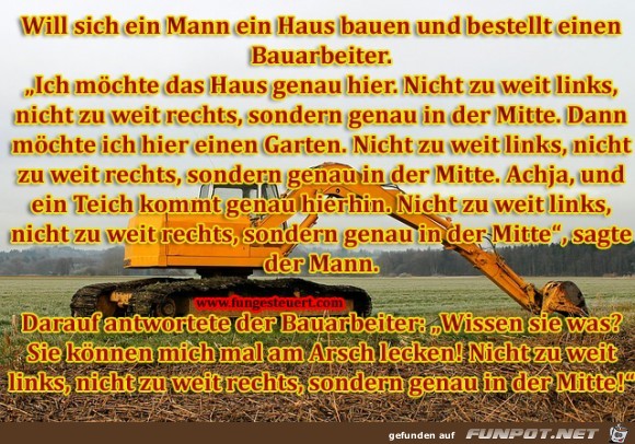 ein mann mchte sich ein haus bauen und bestellt einen bauarb ein mann mchte sich ein haus bauen und bestellt einen bauarb