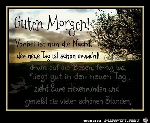 Guten Morgen -