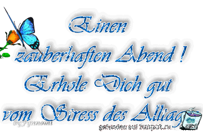 einen zauberhaften Abend einen zauberhaften Abend