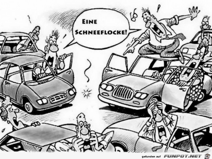 Schneeflocke Schneeflocke