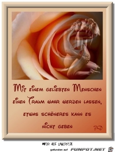 mit einem geliebten Menschen mit einem geliebten Menschen