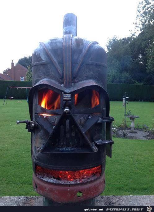 Darth Vader Ofen