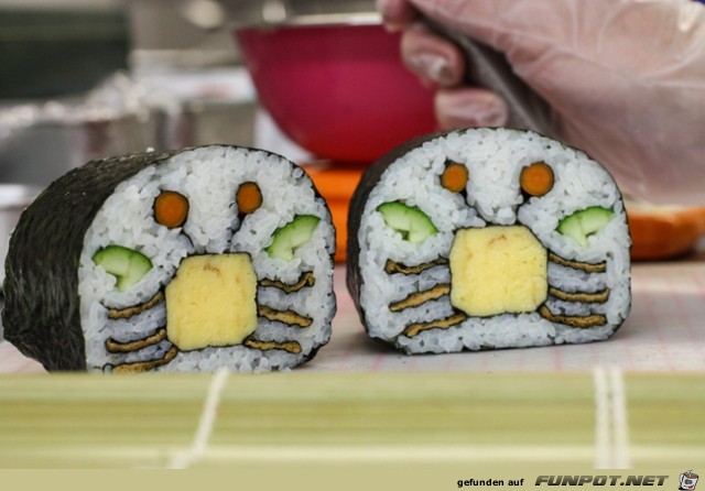 Sushi-Kunst!