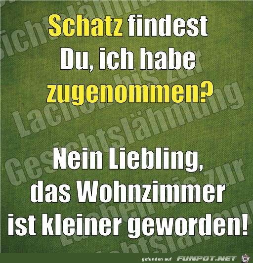 zugenommen zugenommen