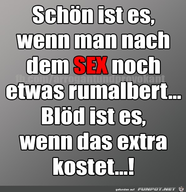 nach dem sex