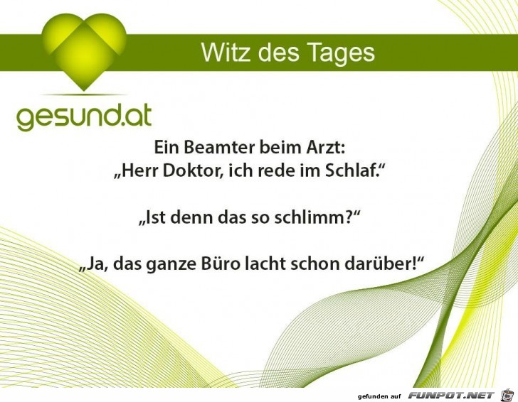 Ein Beamter beim Arzt Ein Beamter beim Arzt