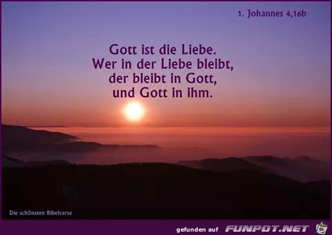 gott ist die liebe