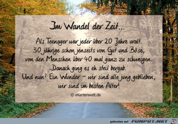 im Wandel der Zeit