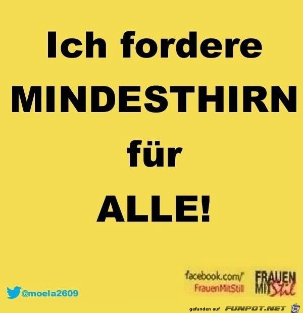 mindesthirn