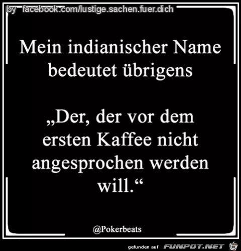 mein indianischer name