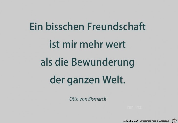 ein bisschen Freundschaft ein bisschen Freundschaft
