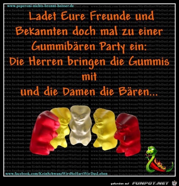 Gummibaeren-Party