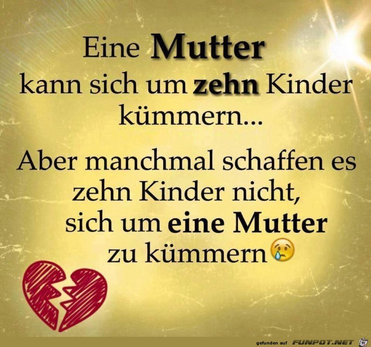 eine Mutter eine Mutter