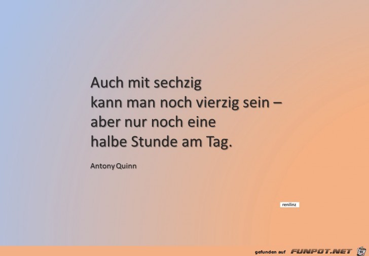 auch mit sechzig auch mit sechzig