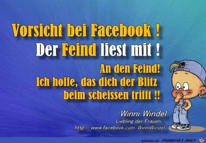 Vorsicht bei Facebook