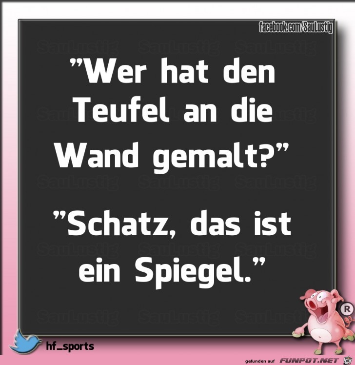 Teufel an der Wand Teufel an der Wand