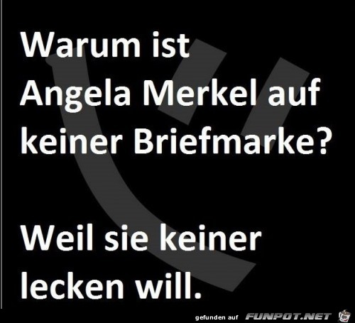 warum ist Angela... warum ist Angela...