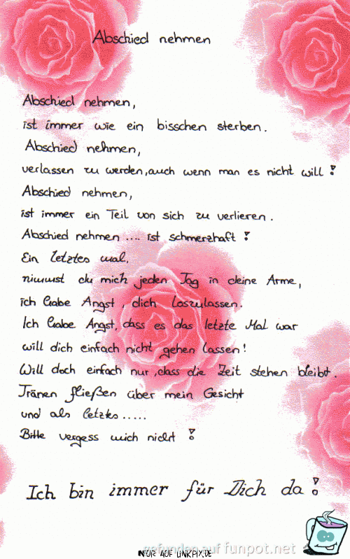 abschied nehmen abschied nehmen