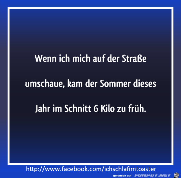 Sommer zu frueh Sommer zu frueh
