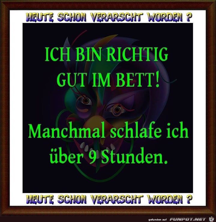 Ich bin gut