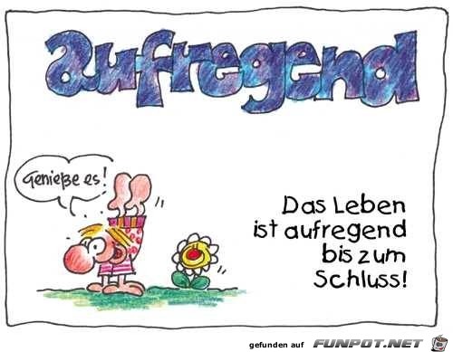 aufregend