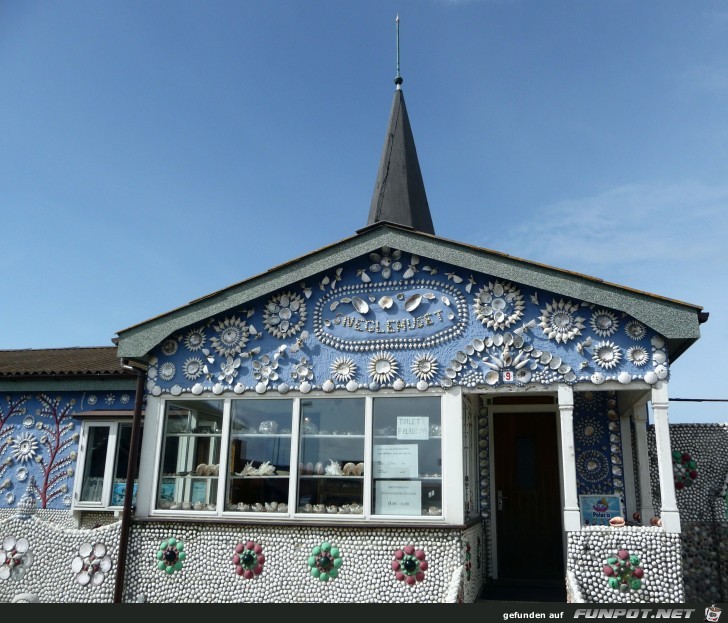 Muschelhaus in Daenemark