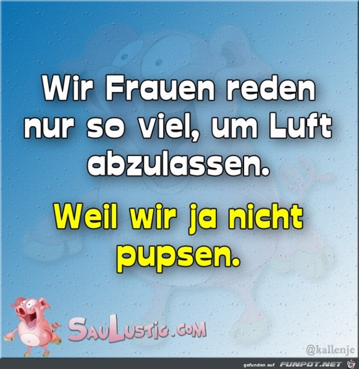 Frauen reden viel Frauen reden viel