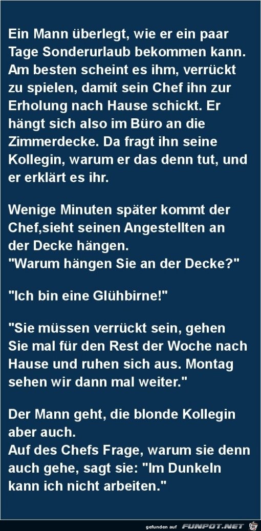 Sonderurlaub Sonderurlaub