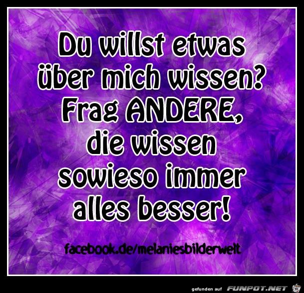Frag andere Frag andere