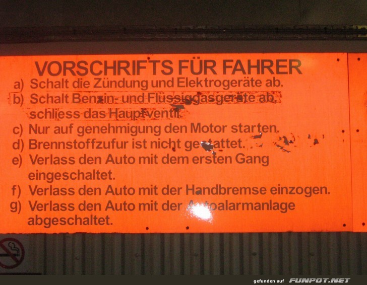 0709-37 Vorschrift für Fahrer 0709-37 Vorschrift für Fahrer