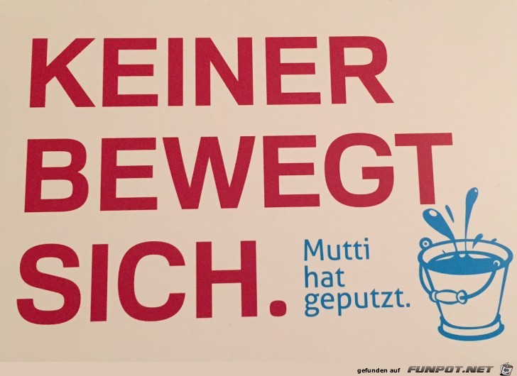 Keiner bewegt sich Keiner bewegt sich