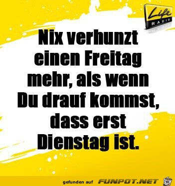 nix verhunzt nix verhunzt