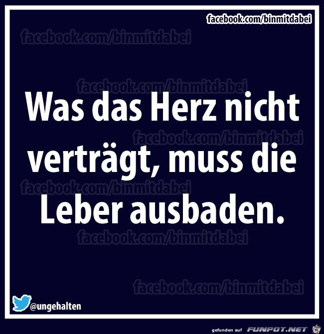 Was das Herz nicht...