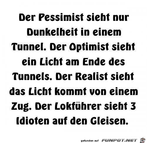 der Pessimist der Pessimist