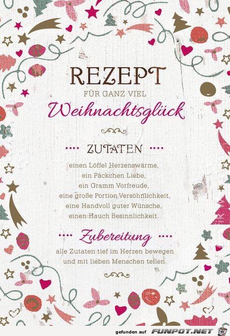 Weihnachtsrezept Weihnachtsrezept