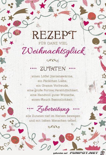 Weihnachtsrezept