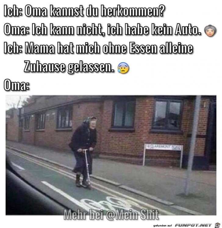 Oma kannst du herkommen Oma kannst du herkommen