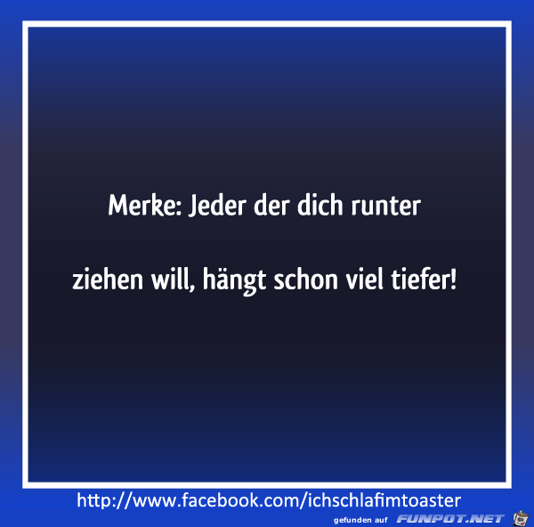 runter ziehen