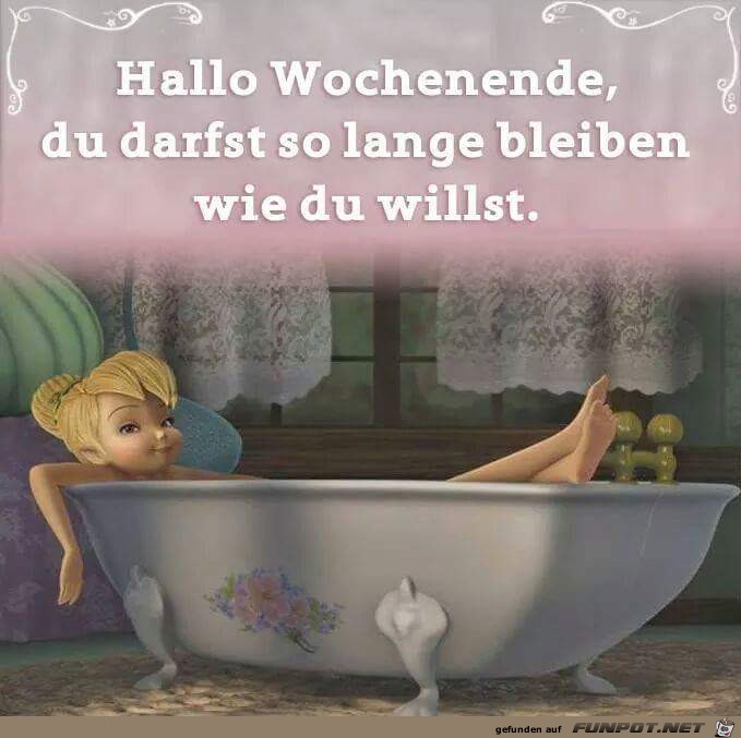 Hallo Wochenende