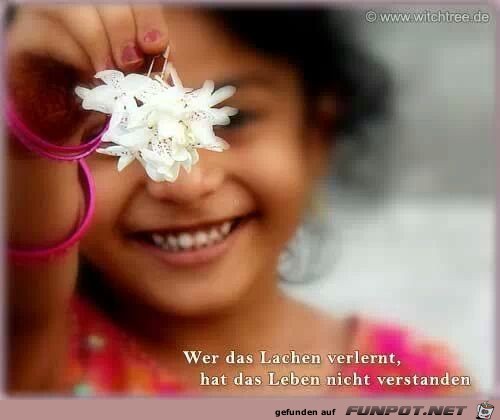 Wer das Lachen verlernt... Wer das Lachen verlernt...