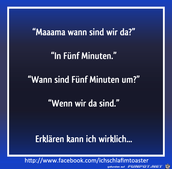 fuenf Minuten