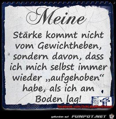 Meine Staerke Meine Staerke