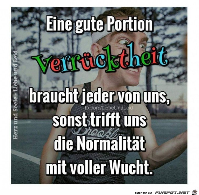 eine gute portion verruecktheit