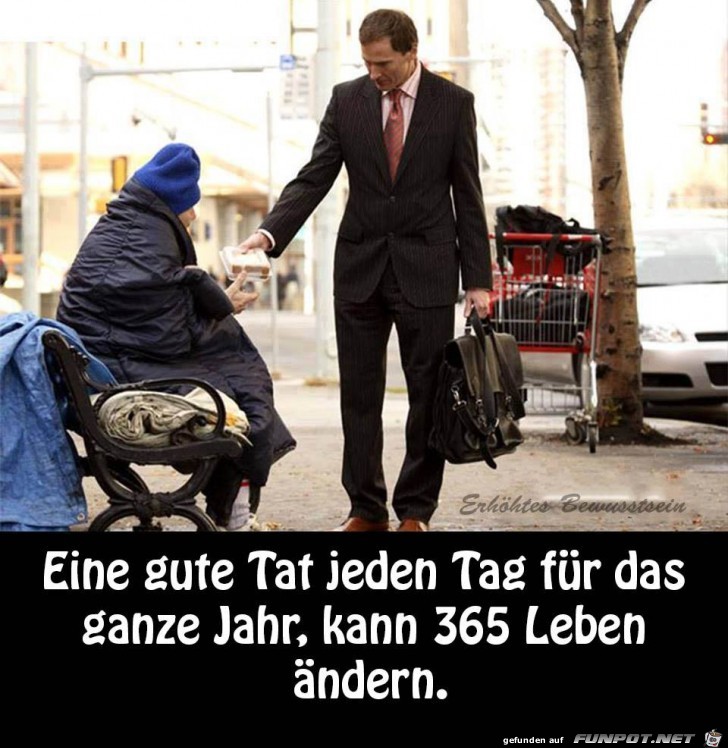 Eine gute Tat