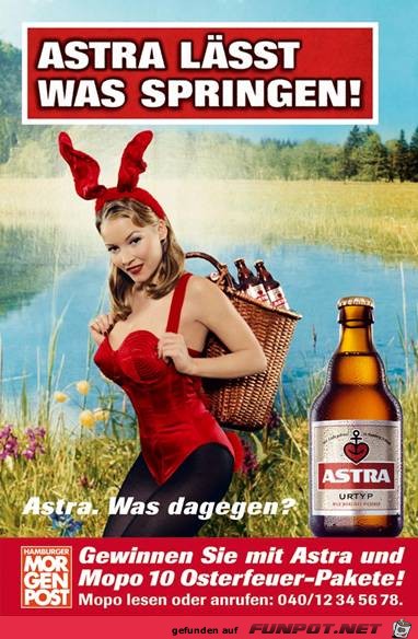 das nenne ich mal eine gelungene Bierwerbung