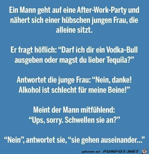 auf einer Party