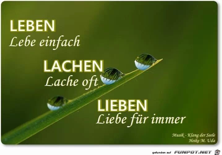 LEBEN LACHEN LIEBEN LEBEN LACHEN LIEBEN