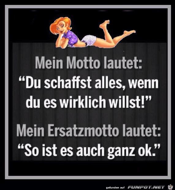 Mein Motto Mein Motto