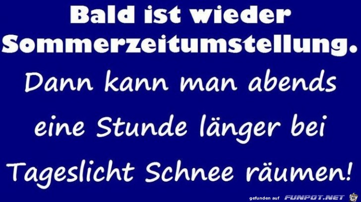 Sommerzeit Sommerzeit